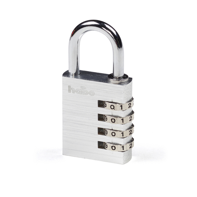 HÄNGLÅS HABO 203-40 KOMBI SILVER SB