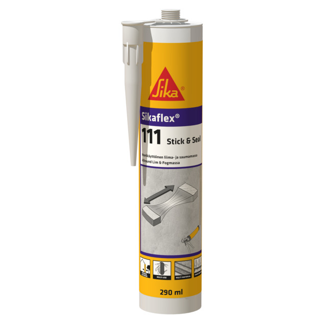 LIM&FOGMASSA SIKAFLEX-111 STICK&SEAL 290ML | Beijerbygg Byggmaterial