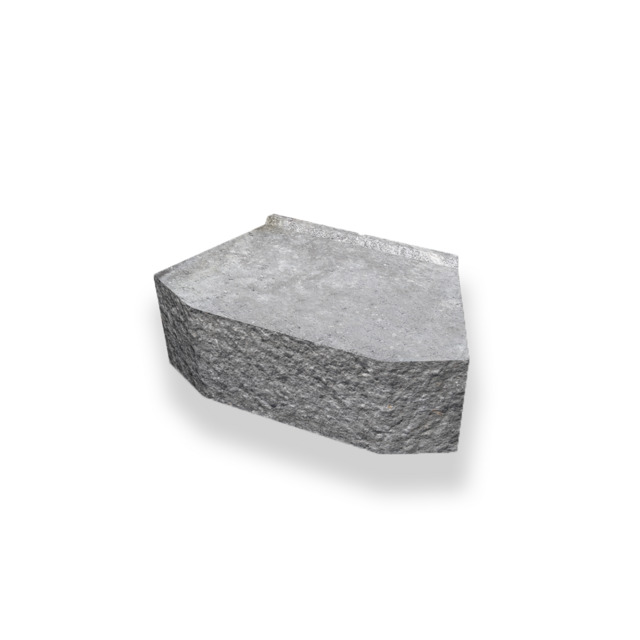 MURSTEN MEGASTONE 150RUND GRÅ 385X220X150 17,3ST/M2   (48) | Beijerbygg Byggmaterial