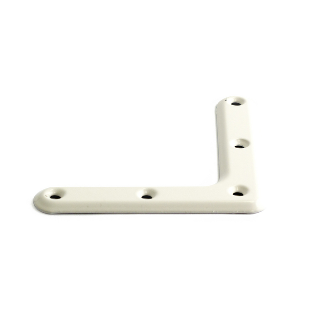 HÖRNJÄRN 1154  VIT      4ST 102X102MM BR:19MM         (10) | Beijerbygg Byggmaterial