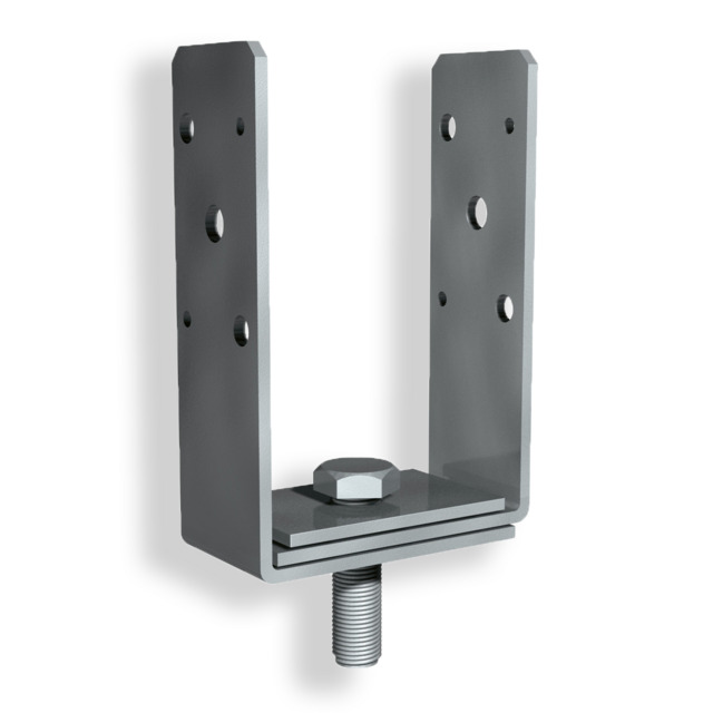 STOLPSKO UNIFIX 4\"" FAST AVSEDD FÖR BETONGPLINT 50/70 | Beijerbygg Byggmaterial