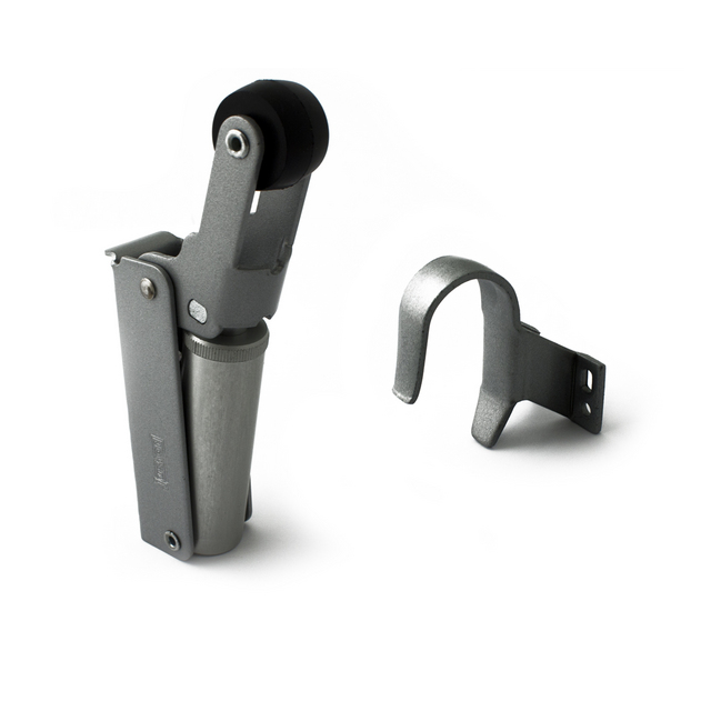 DÖRRSTÄNGARE JUSTOR GRÅ LACK | Beijerbygg Byggmaterial