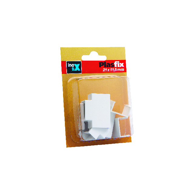 SKARV&HÖRNBIT PLASFIX VIT 21X11.5MM | Beijerbygg Byggmaterial