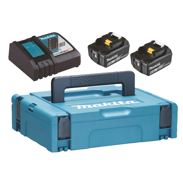 BATTERIPACK 2XBL1860B DC18RC MAKPAC 18V | Beijerbygg Byggmaterial