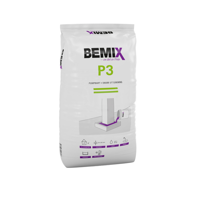 EXPANDERBRUK P3 BEMIX 25KG (40) | Beijerbygg Byggmaterial