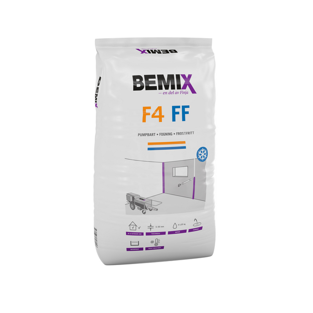 FOGBRUK F4 FF BEMIX 25KG | Beijerbygg Byggmaterial