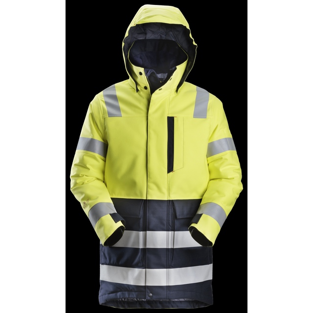 Produktbild föreställande artikeln PARKAS FODRAD KL3 PW VARSELGUL/MARIN STL: XXL från kategorin Överdelar