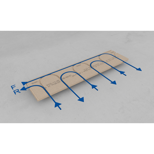 VÄRMEGOLV 22X300X1220 VÄNDSK V 0,37M2 TÄCK 0,34M2(60) | Beijerbygg Byggmaterial