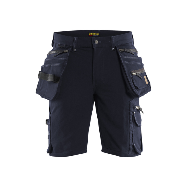 HANTVERKSSHORTS 1988 1644 4-VÄ STRETCH X1900 BLÅ/SVART C46 | Beijerbygg Byggmaterial