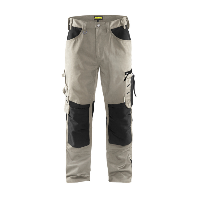 HANTVERKSBYXA 1556 1860 UTAN SPIKFICKOR STONE/SVART C62