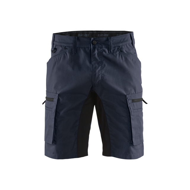SERVICESHORTS 1449 1845 STRETCH MÖRK MARINBLÅ/SV C52