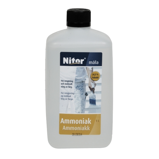 AMMONIAK 25PROC TEKNISK 5L NITOR             (1) 345 | Beijerbygg Byggmaterial