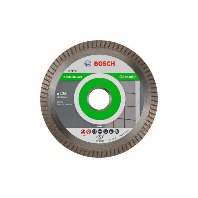 DIAMANTSKIVA 125X22,2MM BEST C TILL VINKELSLIP. HÅRD KLINKER | Beijerbygg Byggmaterial