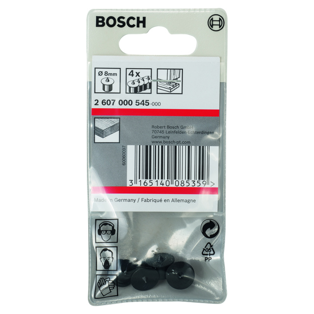 PLUGGMONTERINGSSET 8MM 4ST MARKERINGSSTIFT F. TRÄPLUGG