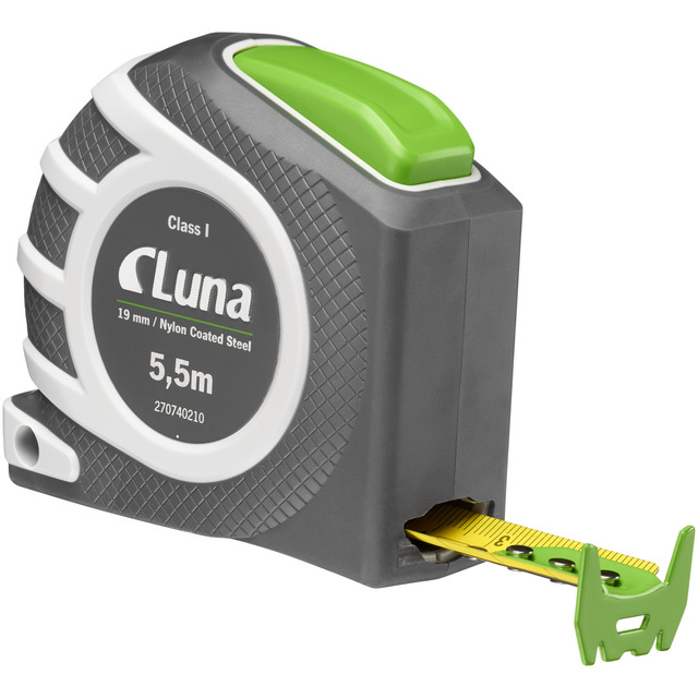 MÄTBAND LUNA AUTO LOCK KLASS I 5,5M | Beijerbygg Byggmaterial