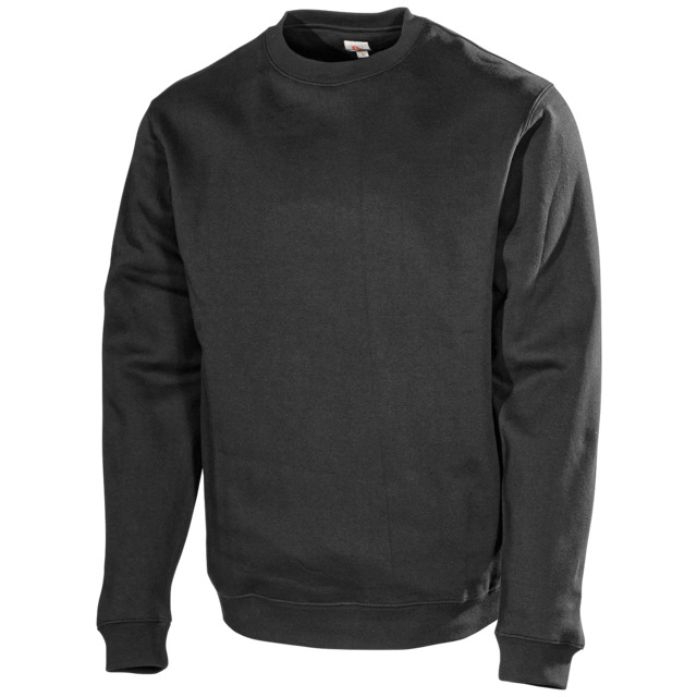 SWEATSHIRT 637PB L.BRADOR SVART L | Beijerbygg Byggmaterial