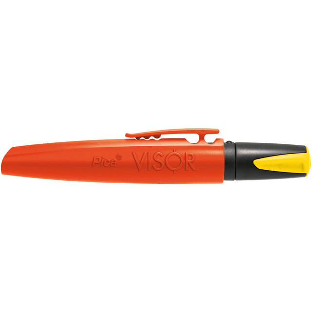 MÄRKPENNA PICA VISOR 990 GUL | Beijerbygg Byggmaterial