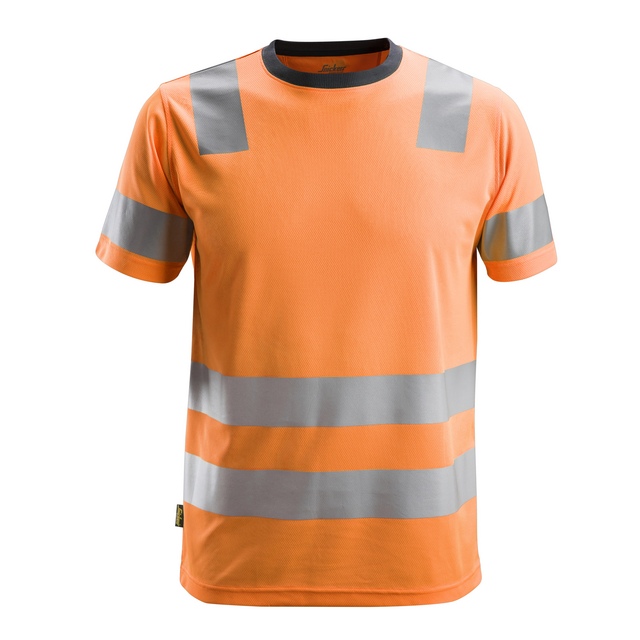 T-SHIRT ALLROUNDWORK VARSELORANGE STL L | Beijerbygg Byggmaterial