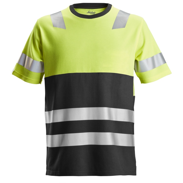 T-SHIRT VARSEL KL1 GUL/SVART STL S | Beijerbygg Byggmaterial