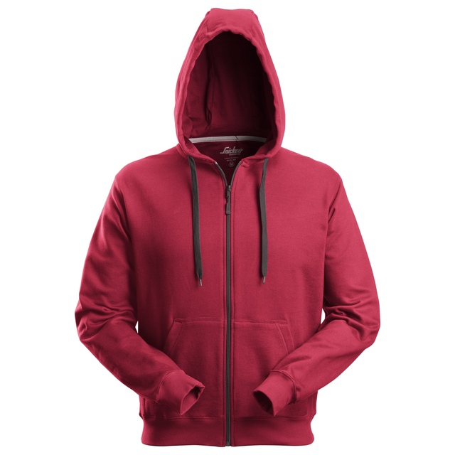 TRÖJA HOODIE ZIP CHILIRÖD STL XL | Beijerbygg Byggmaterial