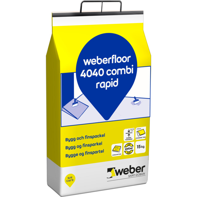 FLOOR 4040 GOLVSPACKEL 15KG COMBI RAPID DR      (36) | Beijerbygg Byggmaterial