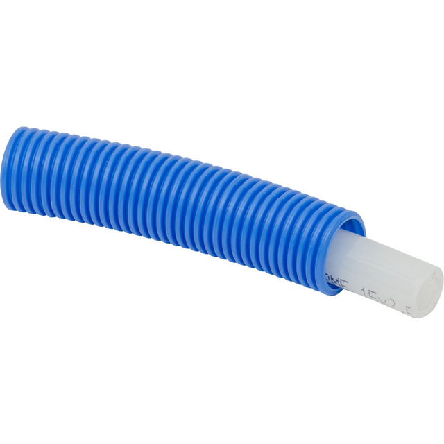 SKYDDSRÖR PEX-A BLÅTT 25MM 15X2.5 25M | Beijerbygg Byggmaterial