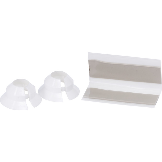 TÄCKBRICKA M TÄTNING 12 VIT 2P F 12-12,5MM RÖR   (1)