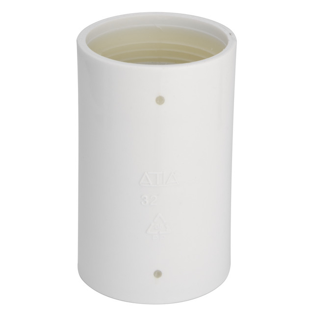 MUFF VIT M GUMMITÄTNING 32MM ABS