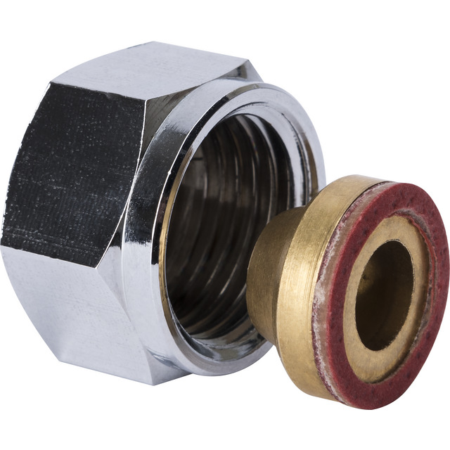 KOPPARRÖRSHALVKOPPLING 10XR15 FÖRKR