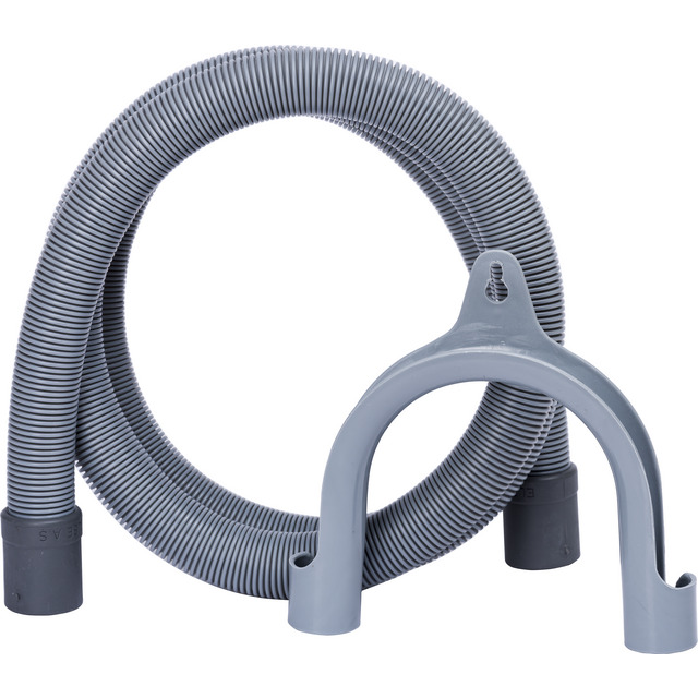 AVLOPPSSLANG 1500MM GRÅ SB