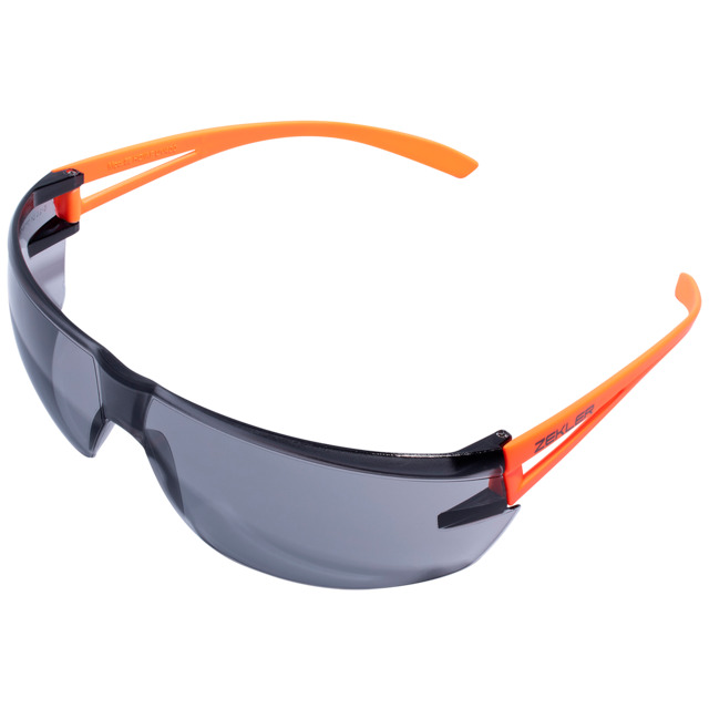 SKYDDSGLASÖGON 36 ZEKLER HC/AF HIVISORANGE SKALM GRÅ LINS | Beijerbygg Byggmaterial
