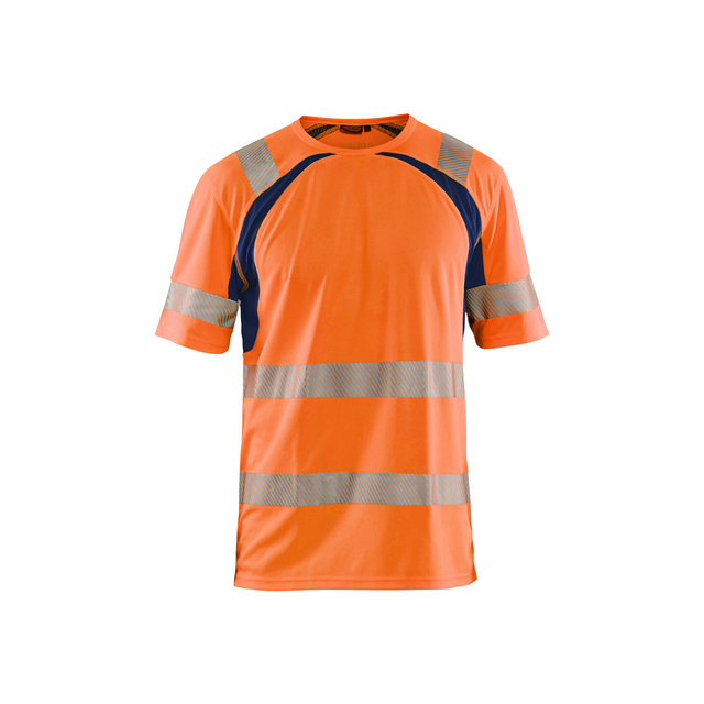 T-SHIRT 3397 1013 VARSEL UV-SK VARSELORANGE/MARINBLÅ XXXL | Beijerbygg Byggmaterial