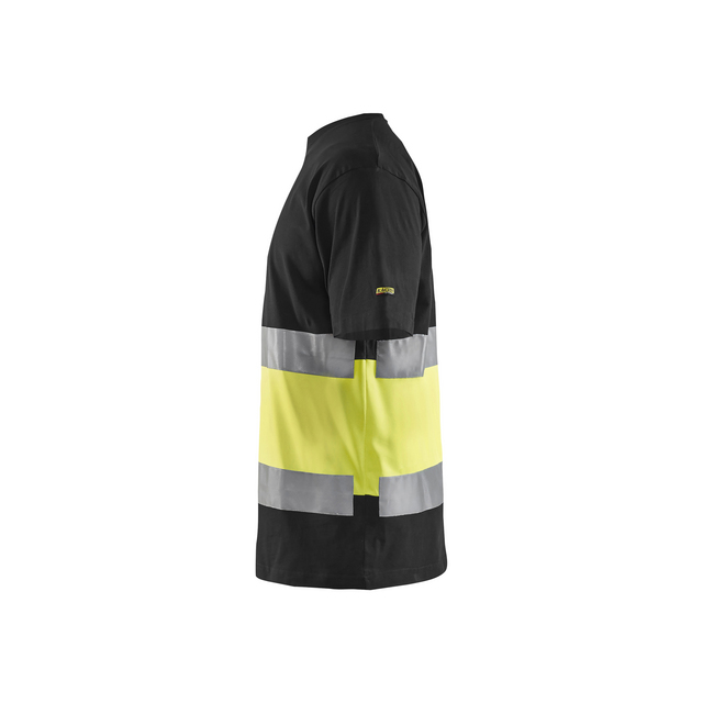 VARSEL-T-SHIRT 3387 1030 SVART/VARSELGUL XXL | Beijerbygg Byggmaterial