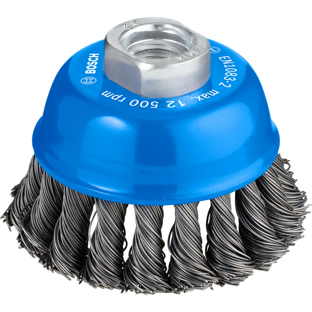 STÅLBORSTE 75MM M14 GÄNGA TRÅD 0.5MM