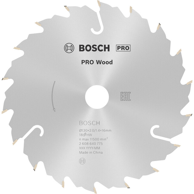 CIRKELSÅGKLINGA SPEEDLINE WOOD 130X16MM 18T