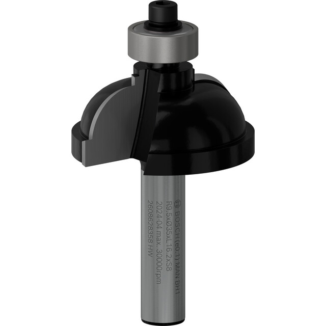 PROFILFRÄS/STYR 8MM L17 D9.5