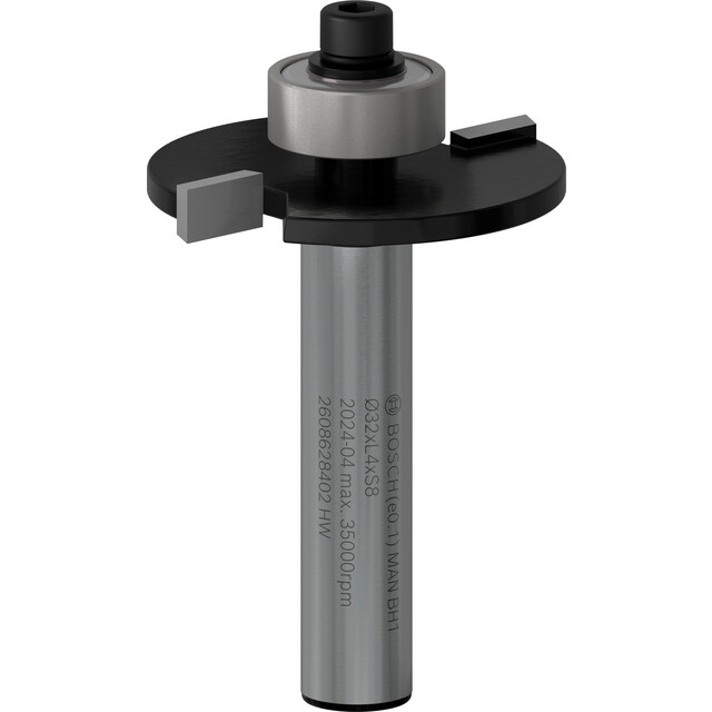 Produktbild föreställande artikeln SKIVNOTFRÄS MED STYRHJÄLP HM 8MM D9.6 B4 från kategorin Fräsar