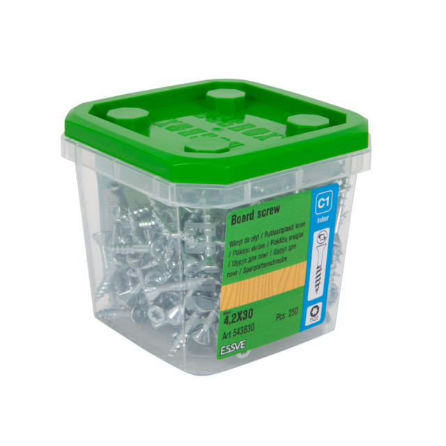 SPÅNSKIVESKRUV FZB TX20 4,2X30 250ST