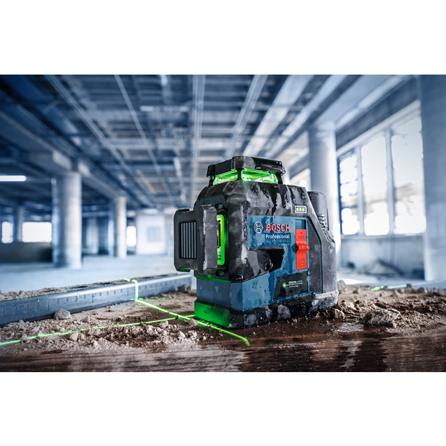 LINJELASER GRÖN GLL 12V-100-33 CG/12V/DK