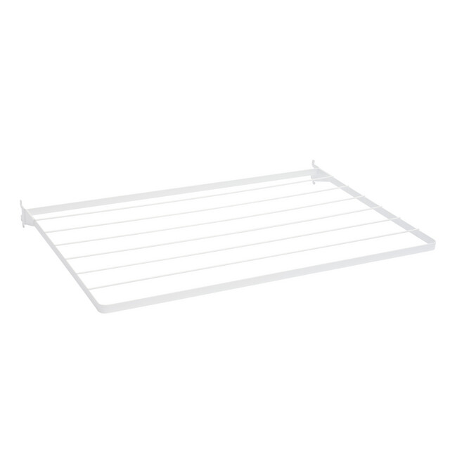 TORKSTÄLLNING NEDFÄLLBAR VIT 902X602X73MM | Beijerbygg Byggmaterial