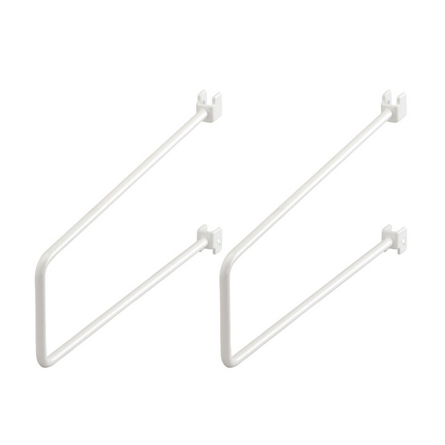BOKSTÖD FÖR SKENA VIT 250MM 2ST | Beijerbygg Byggmaterial