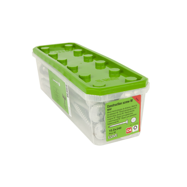 TRÄSKRUV KONSTRUKTION-W CS-20 10,0X240