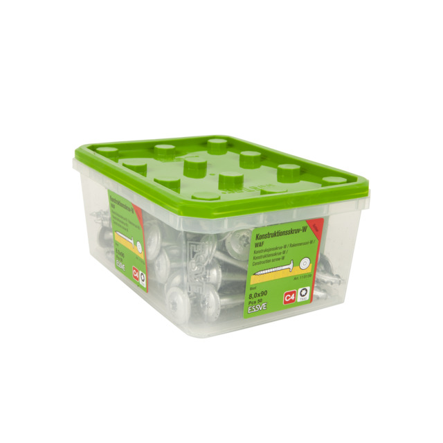 TRÄSKRUV KONSTRUKTION-W CS-50 8,0X90