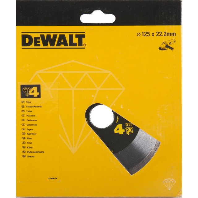 KAPSKIVA KAKEL 125MM DT3736 (1) | Beijerbygg Byggmaterial