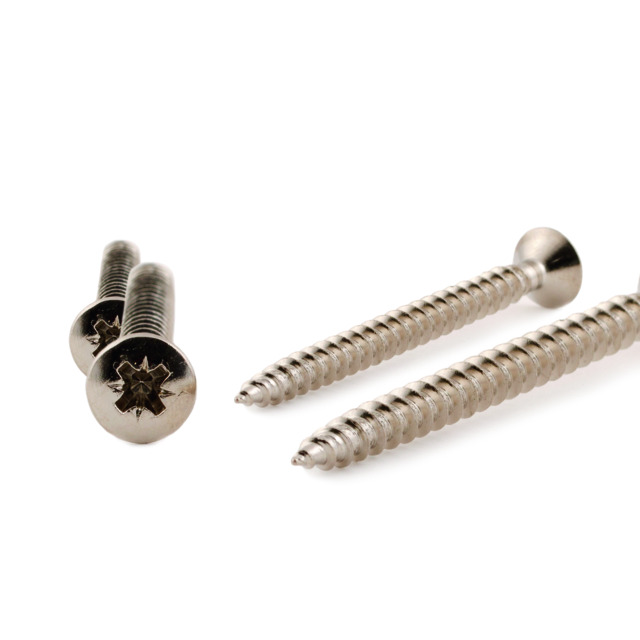 TRÄSKRUV TKFX VVS POL A2 KULLERSÄNKT 4,5X60MM 10ST | Beijerbygg Byggmaterial