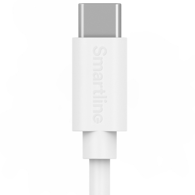 LADDKABEL USB-C/USB-C 2.0 VIT 1M | Beijerbygg Byggmaterial