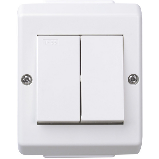 RAM FÖRHÖJN RS 1-FACK RV DIMMER/PIR MM NORD RENVIT 35MM | Beijerbygg Byggmaterial