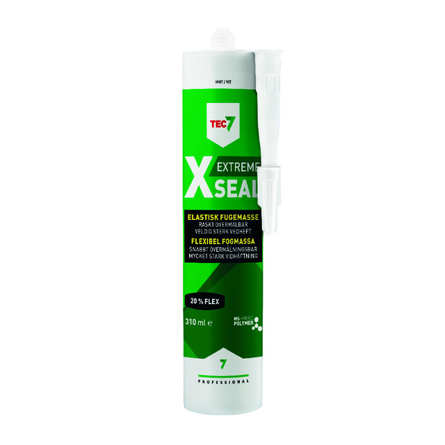 FOGMASSA X-SEAL VIT 0,31L | Beijerbygg Byggmaterial