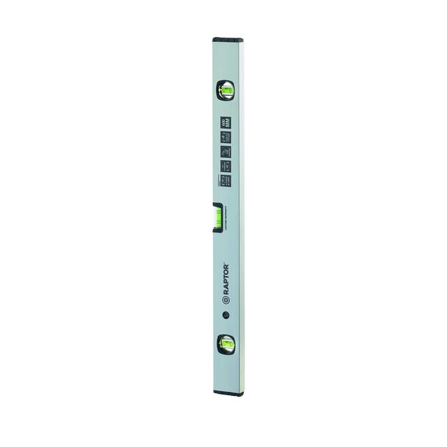 VATTENPASS 600 MM RAPTOR 600 MM - 3 LIBELLER