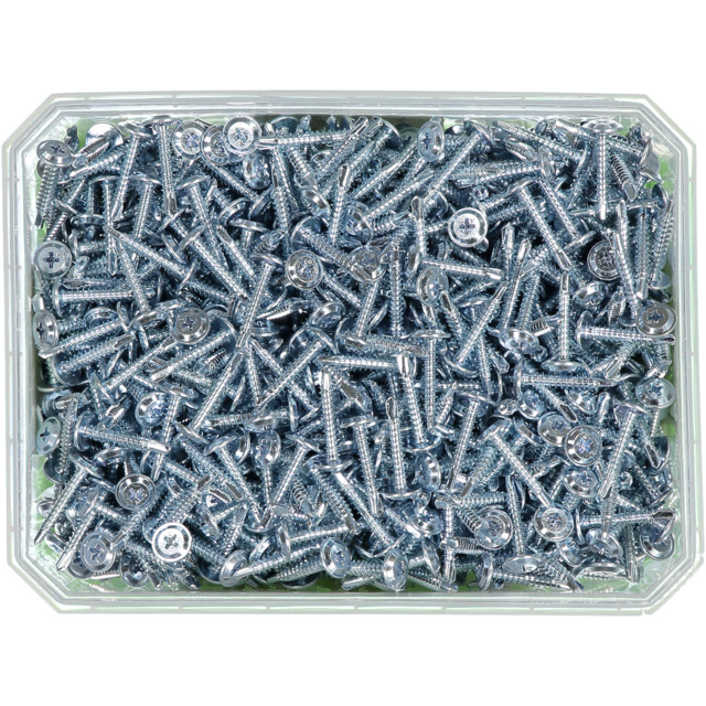 MONTAGESKRUV 4,2X25 BORRSP 1000ST   FZB STÅL     406508